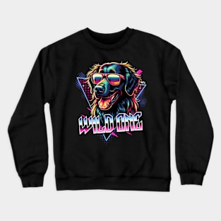 Wild One Retriever Dog Crewneck Sweatshirt